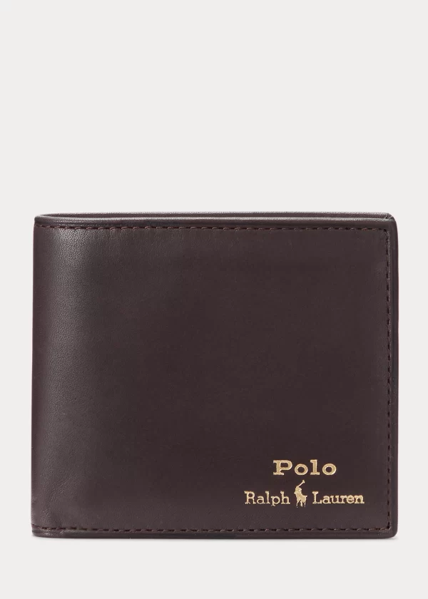 Polo Ralph Lauren Leather Billfold Wallet Ralph Lauren Leather Billfold Wallet