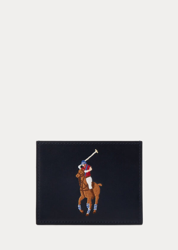 Polo Ralph Lauren Big Pony Leather Card Case